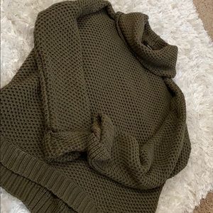 Green turtle neck from forever 21